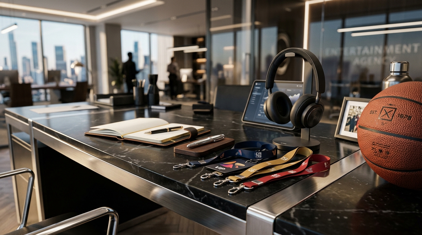 Luxury partnership desk for sports, entertainment, branding, and live production strategy